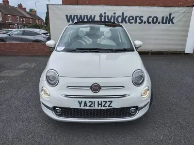 Begagnad Fiat 500C Dolcevita 70 HK (51 kW) 2021 Vit Cab
