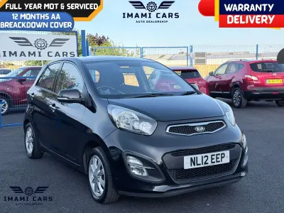 Used Kia Picanto 2012 Black Hatchback