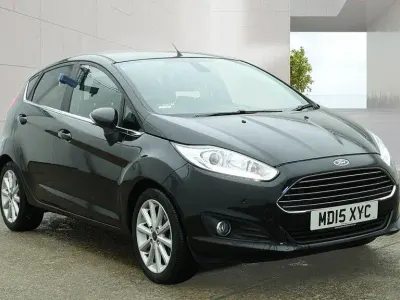 Used Ford Fiesta Titanium 2015 Black Hatchback