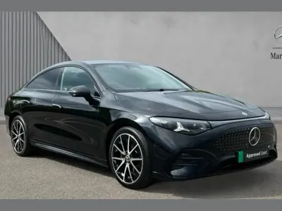 Begagnad Mercedes CLA 250+ AMG line 200 kW (272 HK) 2025 Svart Sedan