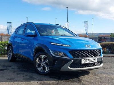 Used Hyundai Kona SE 141 HP (103 kW) 2021 Blue SUV