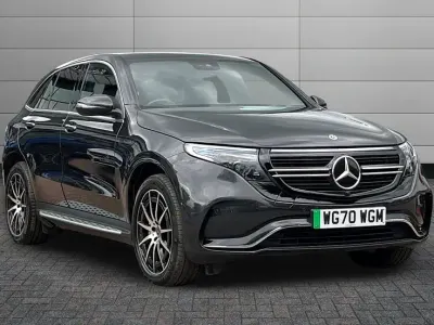Used Mercedes EQC400 AMG line 300 kW (408 HP) 2020 Grey SUV