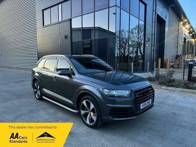 Begagnad Audi Q7 S-Line 270 HK (198 kW) 2016 Grå SUV