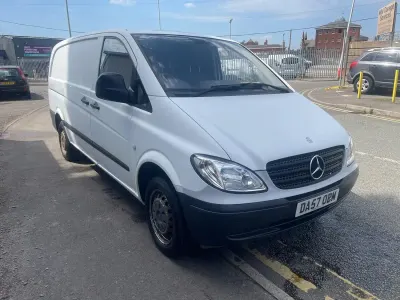Used Mercedes Vito 95 HP (69 kW) 2008 White Van