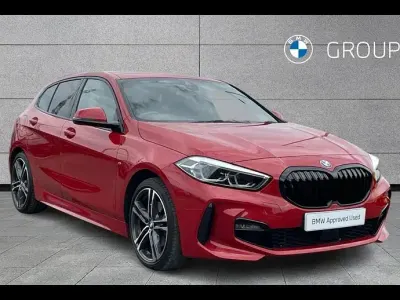 Used BMW 118 M Sport 136 HP (100 kW) 2023 Red Hatchback