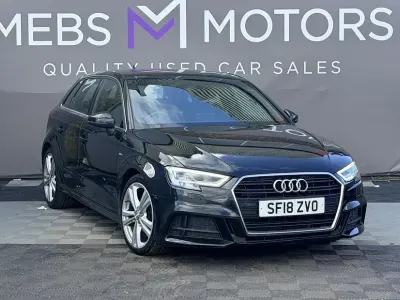 Used Audi A3 S-Line 116 HP (85 kW) 2018 Sedan