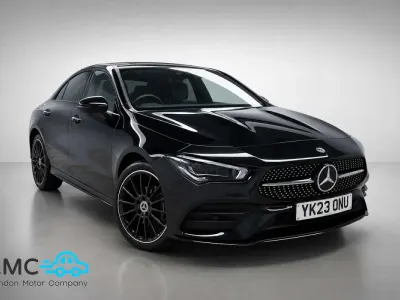 Used Mercedes CLA250e AMG Line Premium Plus 218 HP (160 kW) 2023 Black Coupe