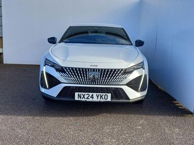 White Used 2024 Peugeot 408 GT Sedan | £21,490 (A bit pricey)