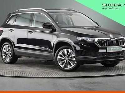 Black magic pearl effect Used 2024 Skoda Karoq SE L SUV | £24,287 (Good price)