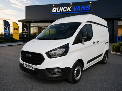 Used Ford Transit Custom 2019 White