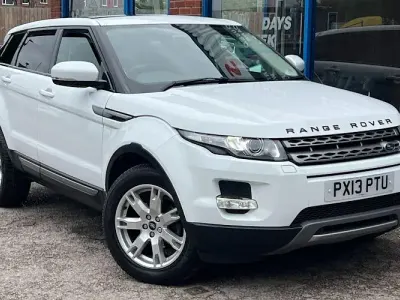 Begagnad Land Rover Range Rover evoque Pure 190 HK (139 kW) 2013 Vit SUV