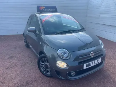Used Fiat 500 S 69 HP (50 kW) 2017 Grey Hatchback