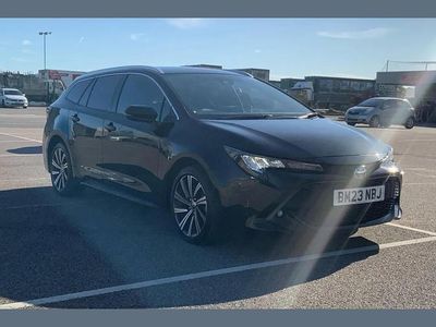 Used Toyota Corolla Design 122 HP (89 kW) 2023 Eclipse black Estate