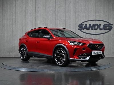 Used Cupra Formentor 204 HP (150 kW) 2021 Red SUV