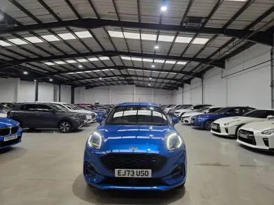 Second-hand Ford Puma ST-Line 125 CP (91 kW) 2023 Albastru SUV
