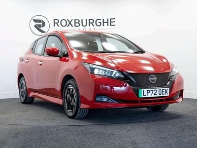 Used Nissan Leaf Acenta 110 kW (150 HP) 2022 Red Hatchback