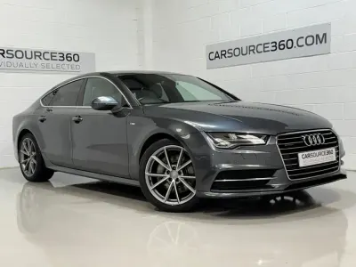 Usado Audi A7 Sportback S-Line 272 CV (200 kW) 2014 Gris Utilitario