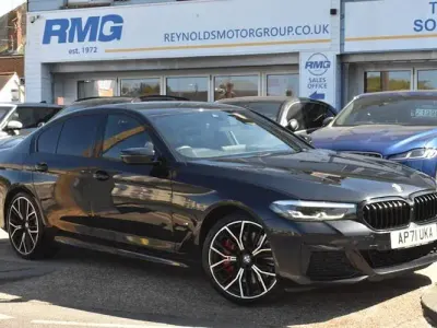 Used BMW 530 M Sport 286 HP (210 kW) 2021 Black Sedan