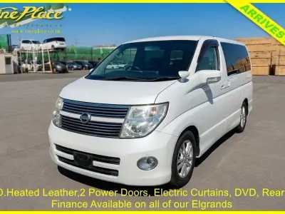 Used Nissan Elgrand Premium Edition 2009 White MPV
