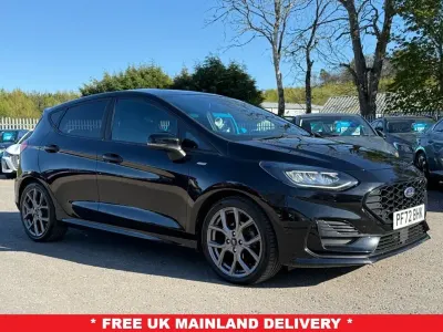 Used Ford Fiesta ST-Line 125 HP (91 kW) 2023 Black Hatchback
