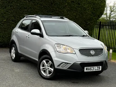 Used SsangYong Korando 175 HP (128 kW) 2013 Silver SUV