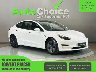 Used Tesla Model 3 Standard Range Plus 239 kW (325 HP) 2019 White Sedan
