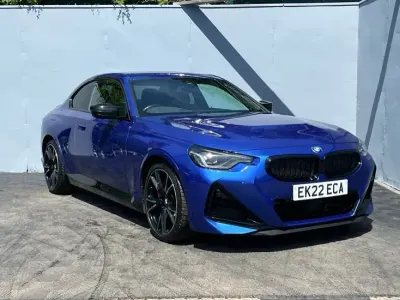 Used BMW M240i Comfort Edition 369 HP (271 kW) 2022 Blue Coupe
