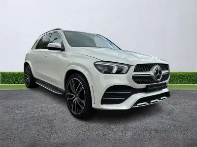 Used Mercedes GLE400 AMG line 2023 White Estate