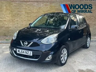 Used Nissan Micra Acenta 80 HP (58 kW) 2014 Black Hatchback
