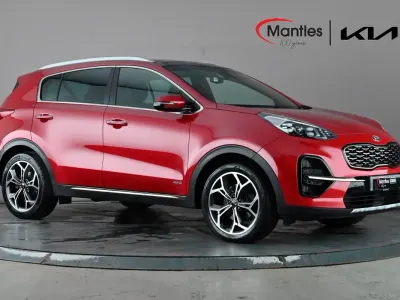 Used Kia Sportage GT-Line S 174 HP (127 kW) 2020 Red SUV