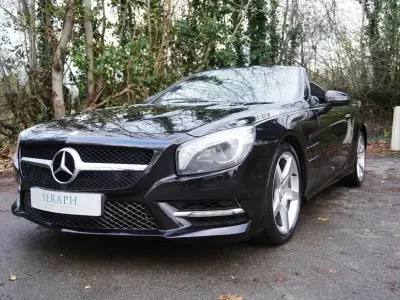 Käytetty Mercedes SL350 AMG 2013 Musta Avoauto