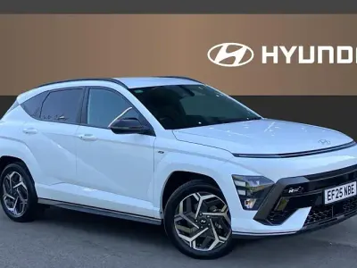 Gebraucht Hyundai Kona N Line 129 PS (94 kW) 2025 Weiß SUV