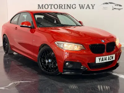 Used BMW 225 M Sport 218 HP (160 kW) 2014 Red Coupe