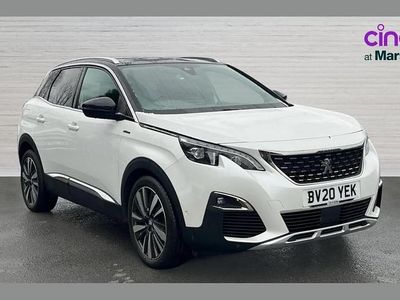 White Used 2020 Peugeot 3008 Premium SUV | £12,180 (Fair price)