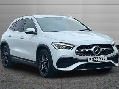 Used Mercedes GLA200 AMG Line Premium 163 HP (119 kW) 2023 Polar white SUV