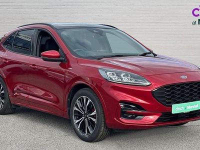 Red Used 2021 Ford Kuga ST-Line X SUV | £17,632 (A bit pricey)