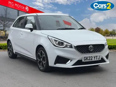 Used MG MG3 Exclusive 106 HP (77 kW) 2022 White Hatchback
