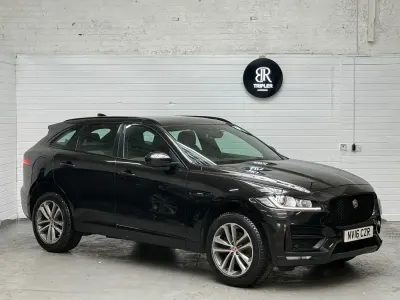 Used Jaguar F-Pace R-Sport 2016 Black SUV