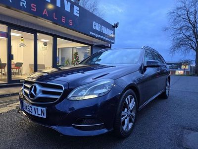 Blue Used 2013 Mercedes E220 SE Estate | £8,995 (A bit pricey)