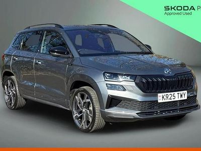 Used Skoda Karoq SportLine 147 HP (108 kW) 2025 Graphite grey metallic SUV