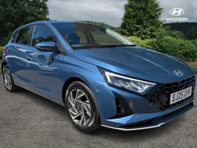 Used Hyundai i20 Advanced 99 HP (72 kW) 2025 Blue Hatchback