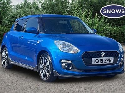 Used Suzuki Swift 90 HP (66 kW) 2019 Blue Hatchback