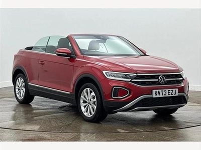 Used VW T-Roc Cabriolet Style 147 HP (108 kW) 2023 Red Cabriolet