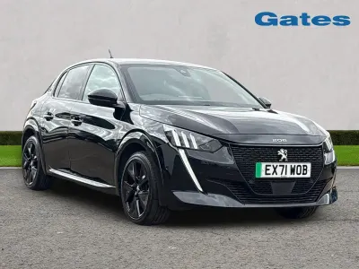 Used Peugeot e-208 GTi 100 kW (136 HP) 2021 Black Hatchback