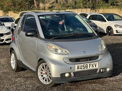 Used Smart ForTwo Cabrio Passion 2008 Silver Cabriolet