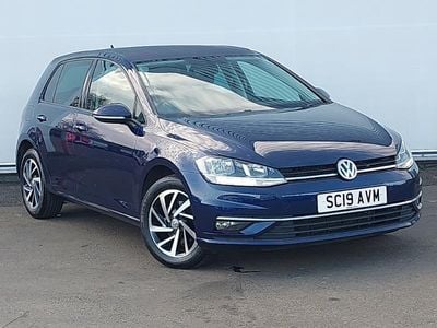 Używany VW Golf VII Match 115 KM (84 kW) 2019 Niebieski Hatchback