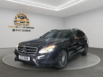 Used Mercedes E220 AMG 2015 Black Estate