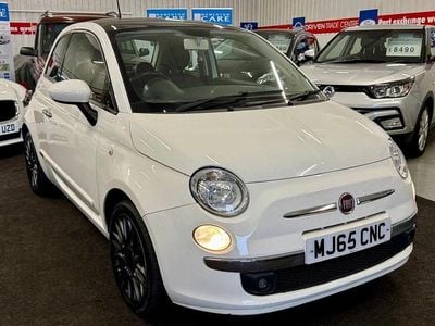 Used Fiat 500 Lounge 69 HP (50 kW) 2015 White Hatchback