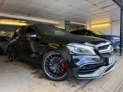 Used Mercedes A45 AMG Premium 2018 Black Hatchback