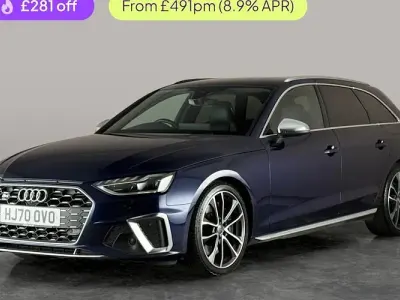 Used Audi S4 Advanced 347 HP (255 kW) 2020 Blue Estate